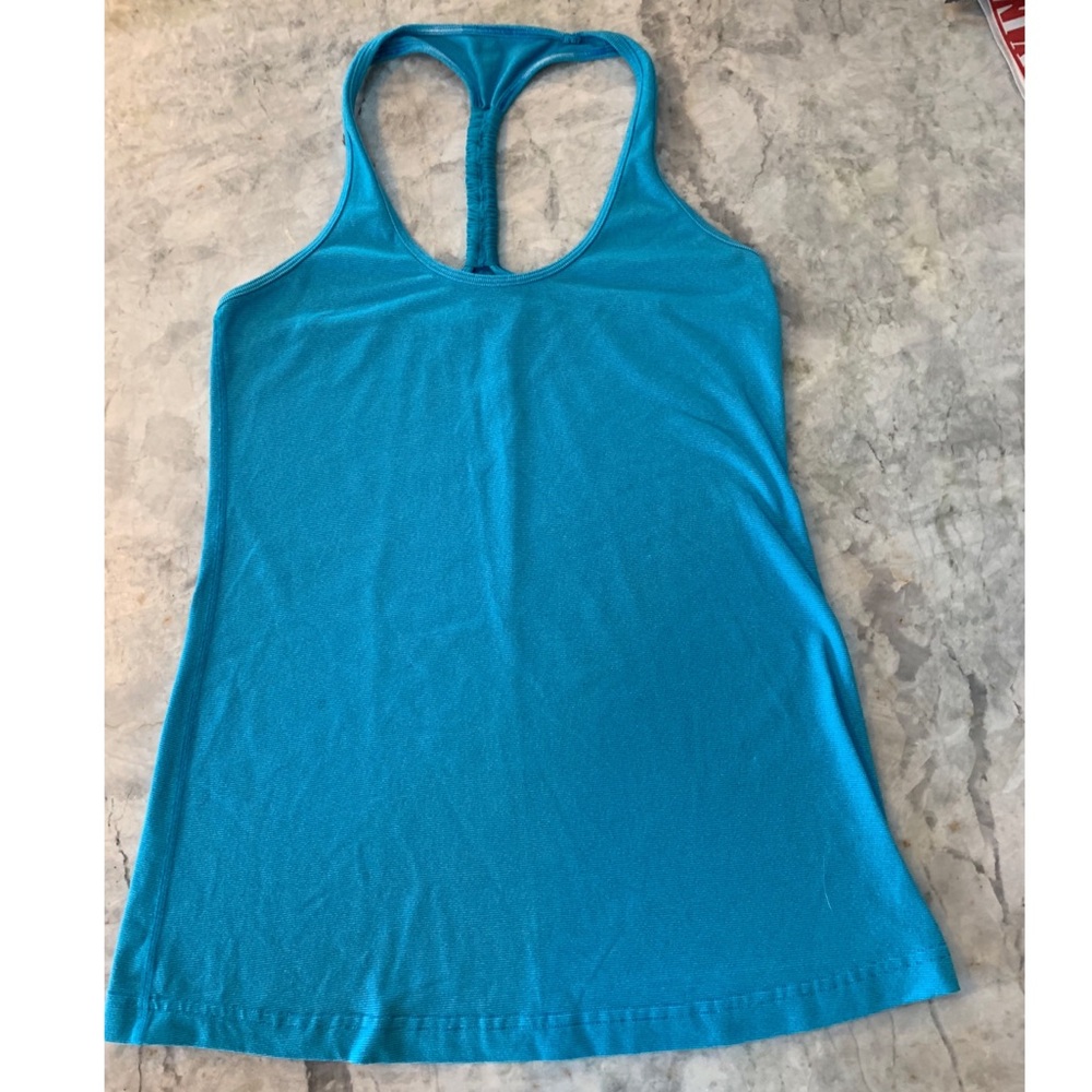 Lululemon Blue Workout Tank